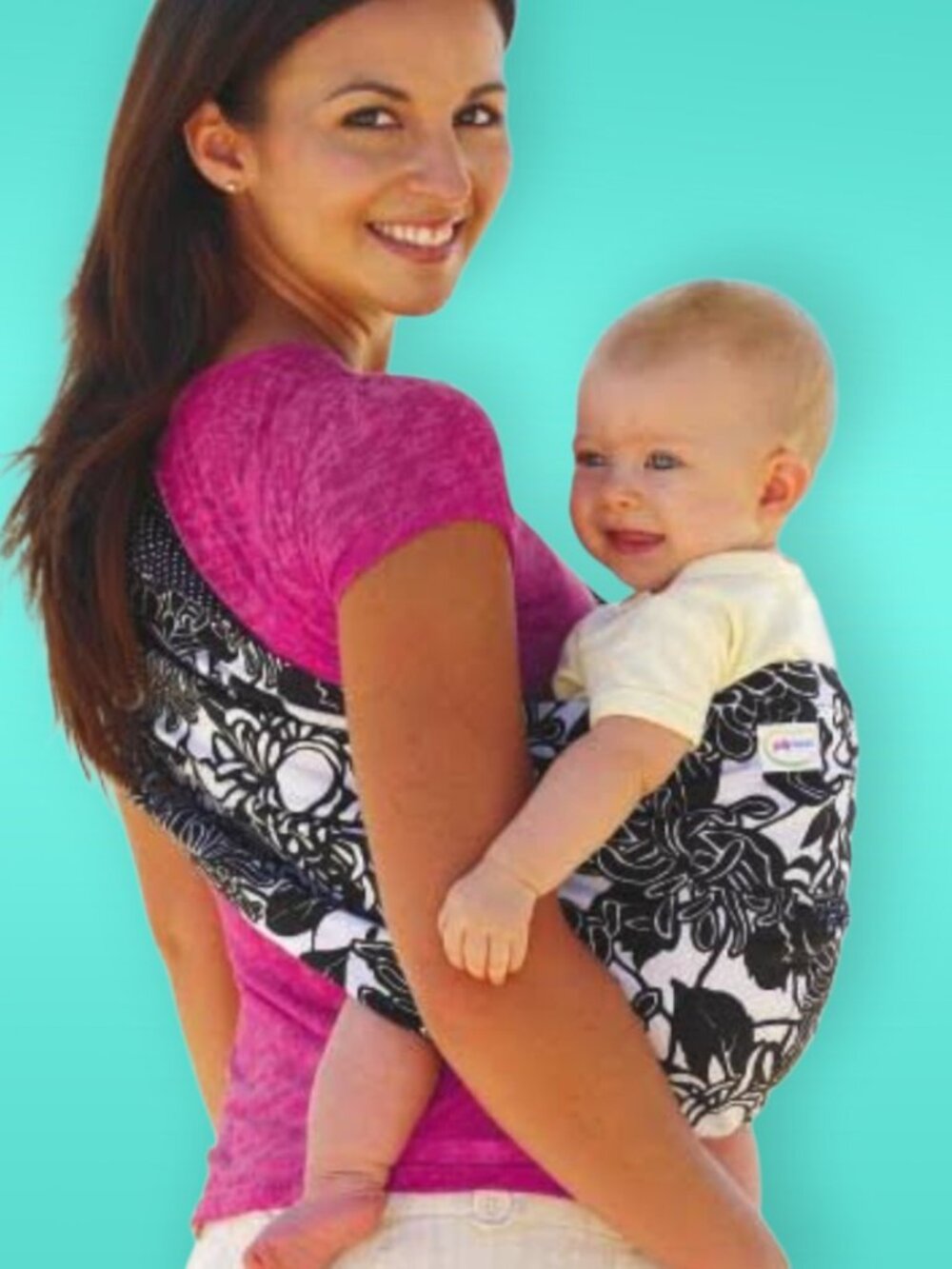 MUNCHKIN JELLY BEAN Sling Black White Reversible